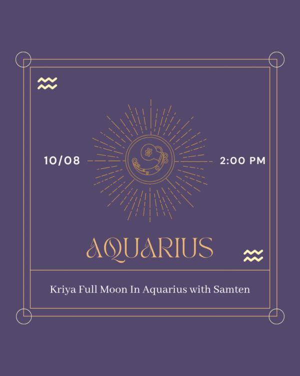 MUSIC EVENT (Instagram Post (45)) 10.08.2025 Free Your Spirit: A Full Moon Kriya to Release Control & Embrace Possibility